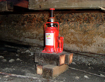 Raised Foundation Floor Leveling Repair