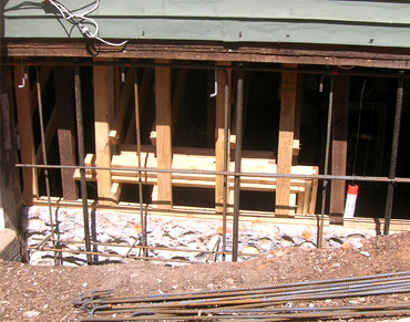 Raised Foundation Stemwall Repair