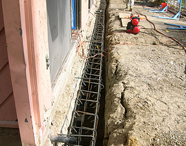 Stabilization and Undperpinning Foundation Repair
