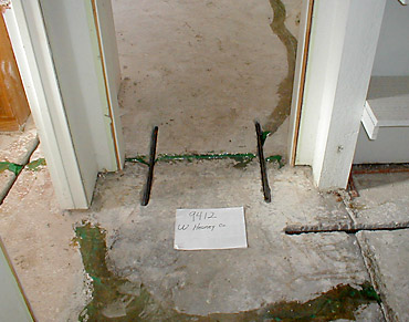 Steel Reinforcement Slab Foundation Repair