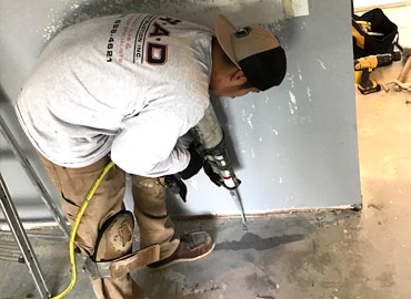 Slab Foundation Repair Home